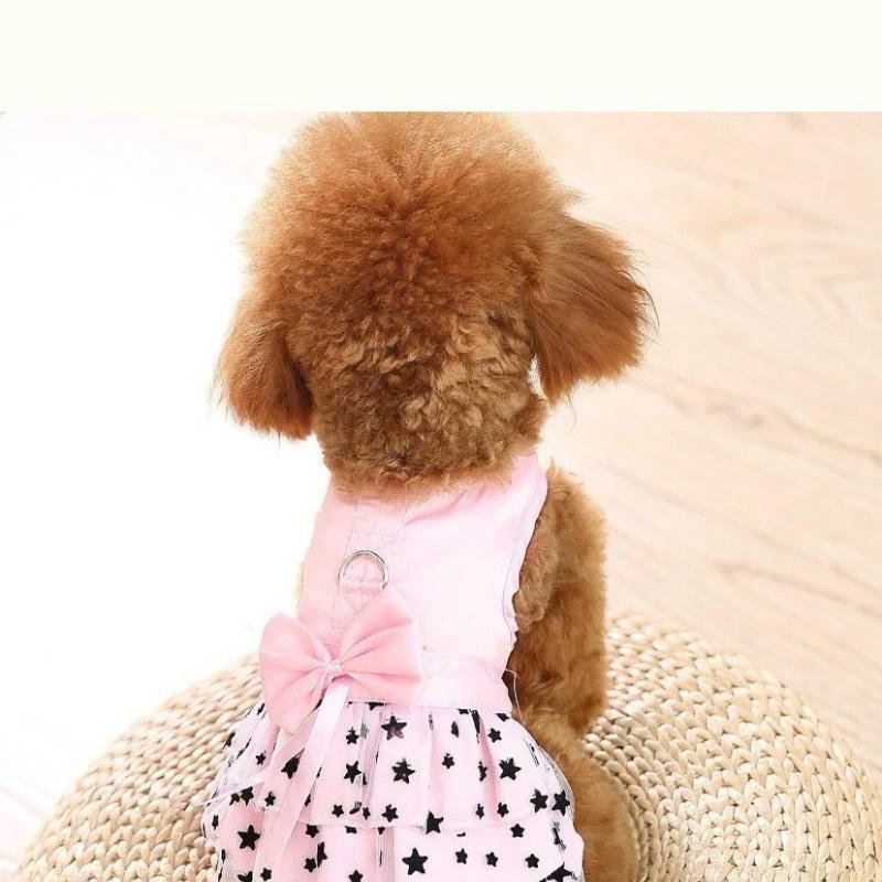 Brubonchi Pet Cat Dog Harness Dress, Dog Dress, Dog Clothing 5