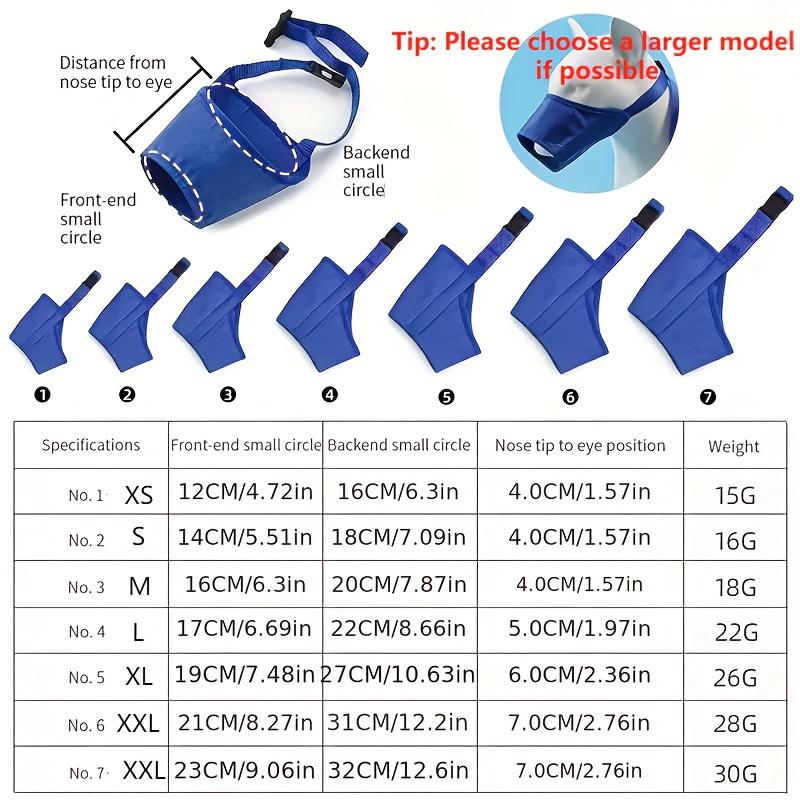 Dog Cover Ant Barking Dog Mask Breathable Pet Muzzle For Prevent Dog Biting Muzzlesdogs 1