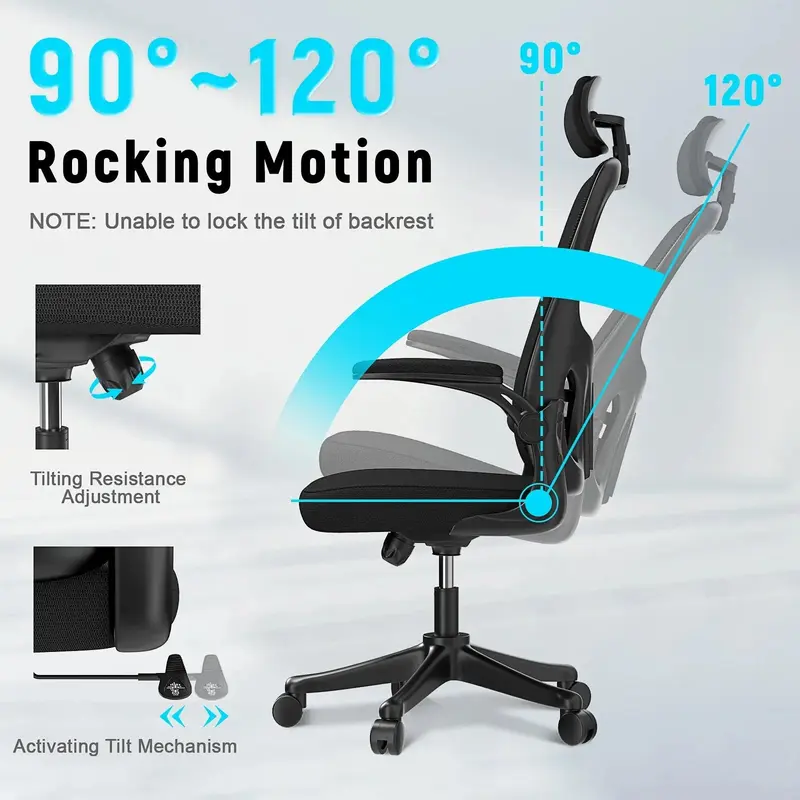 Ergonomic Adjustable Gaming Chair: Ideal for the Home, Office or Gaming Setup 2