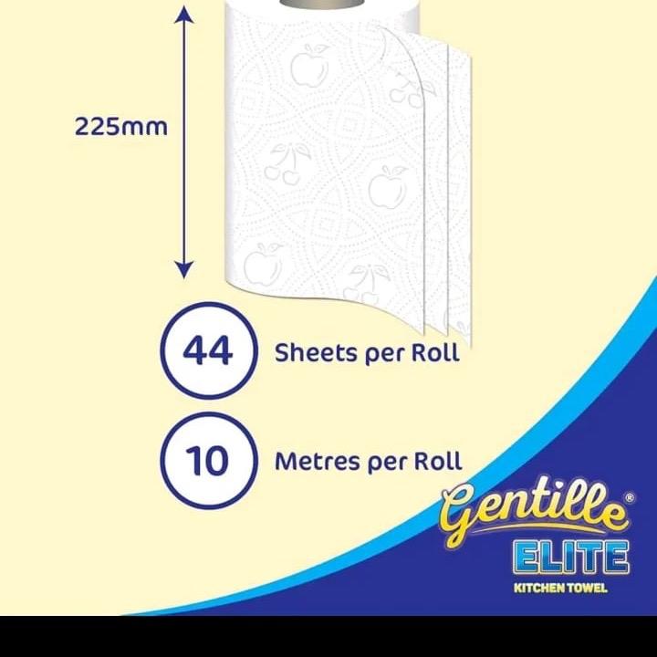 Gentile Elite Kitchen Towel 3ply 15rolls High Quality 2