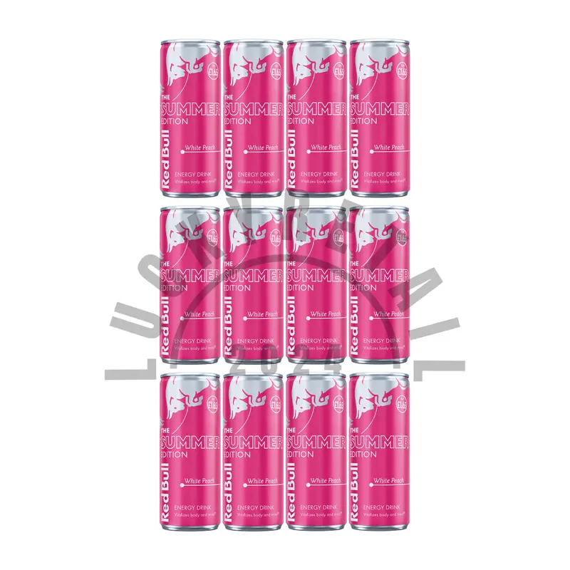 Red Bull Energy Drink Summer Edition White Peach 12 Pack (12 x 250ml) | Sports & Energy Drink - Beverage 2