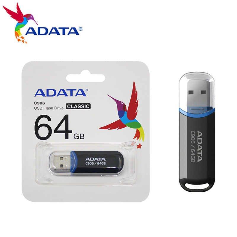 ADATA C906 USB flash drive 64 GB USB Type-A 2.0 Black 2