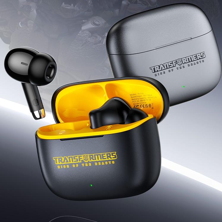 TF-T39 Black True Wireless Bluetooth Headphones – 6-Hour Playtime, Premium Sound, Quick USB-C Charging, Enhanced Connectivity 2