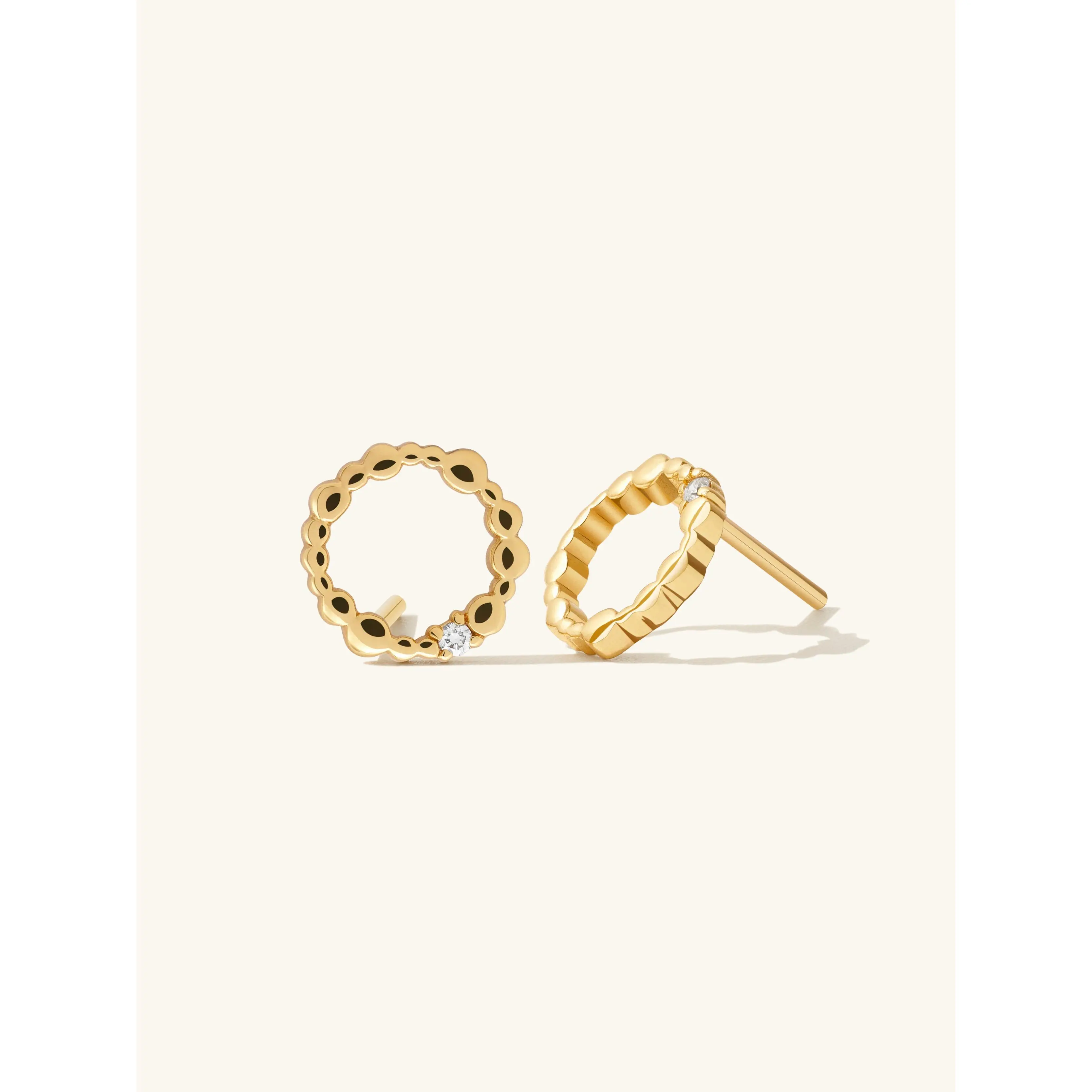 Lab Grown Diamond Halo Studs