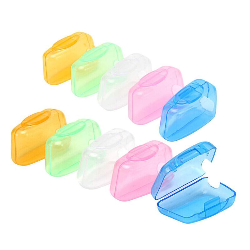 5 x Toothbrush Head Cover Protector Portable Travel Camping Brush Cap Set UK 2