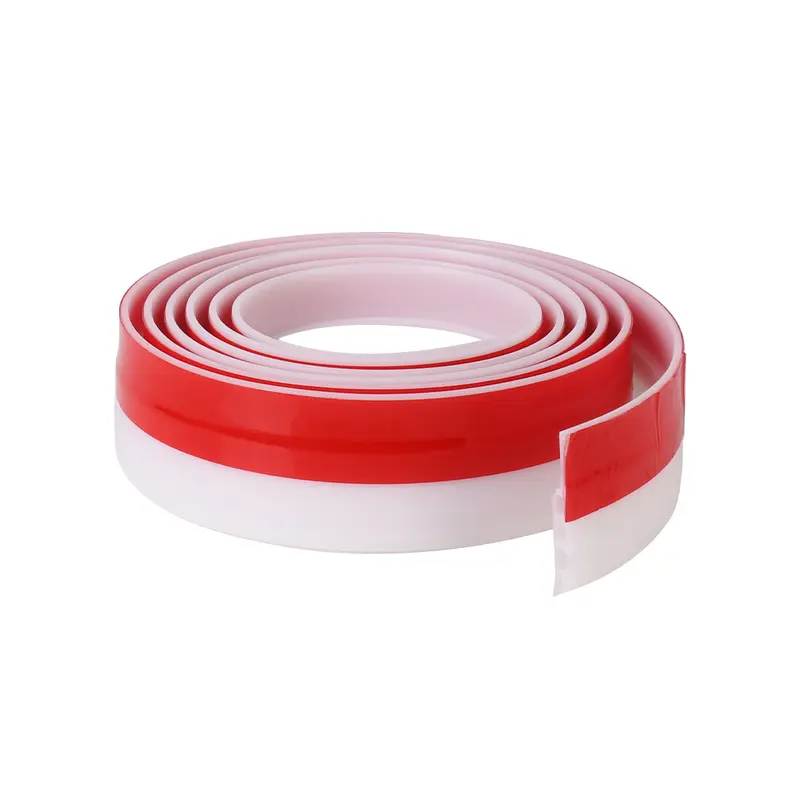 2m Draught Excluder Strong Adhesive Door Draft Stopper Soundproof Door Seal Strip for Bottom of Door - White 1