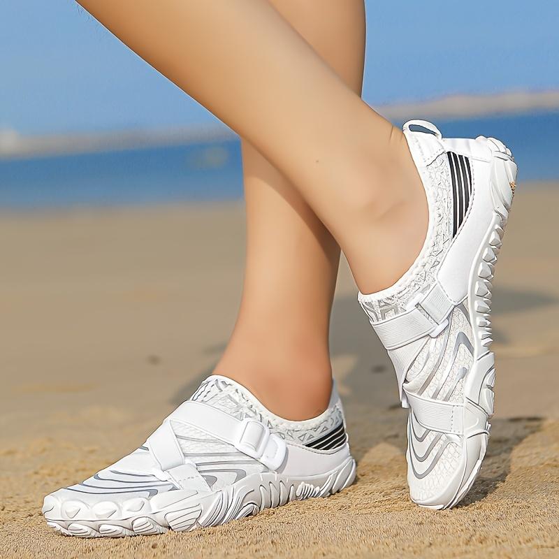 Product Introduction of Women's sports water shoes are casual, breathable, lightweight, fast drying, anti slip, barefoot, and suitable for surfing, swimming, fishing, diving, fitness training, outdoor river tracing, and adjustable fit 6