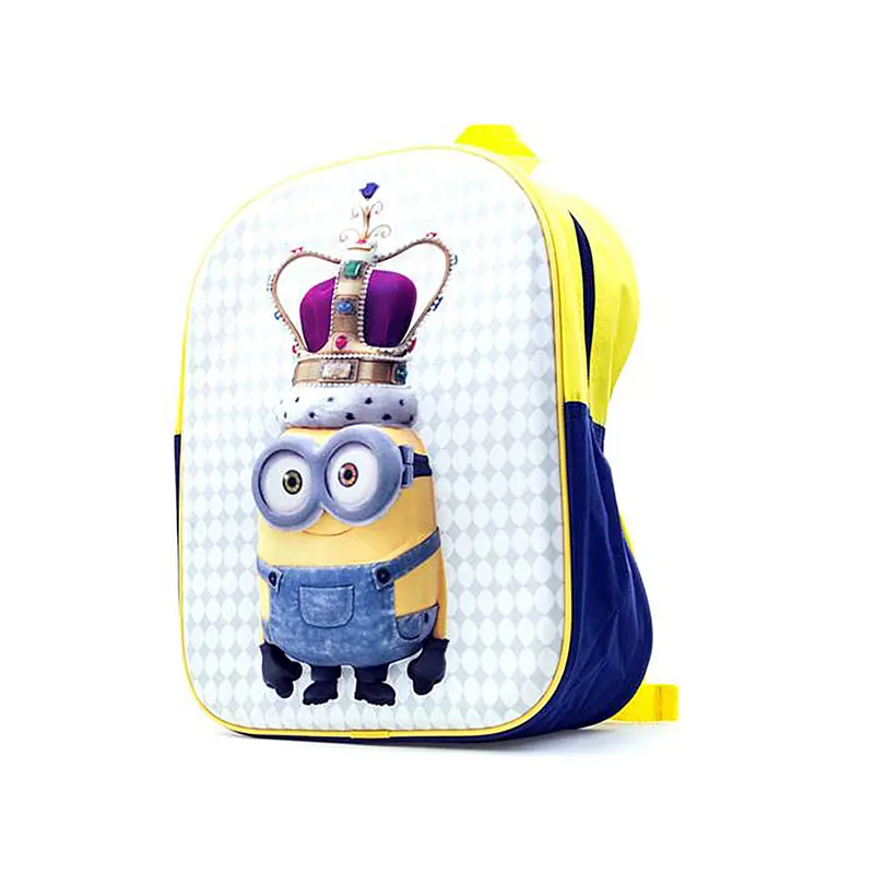 Despicable Me Minions King Bob 3D EVA School Bag Rucksack Backpack 3