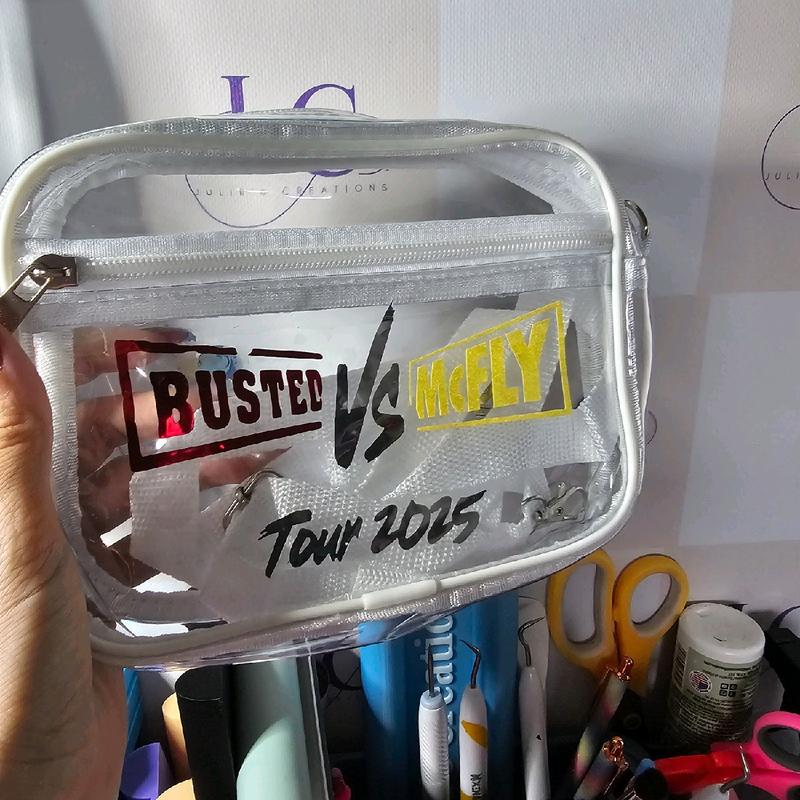 Concert Approved Stadium Bag for Busted and McFly Fans 3