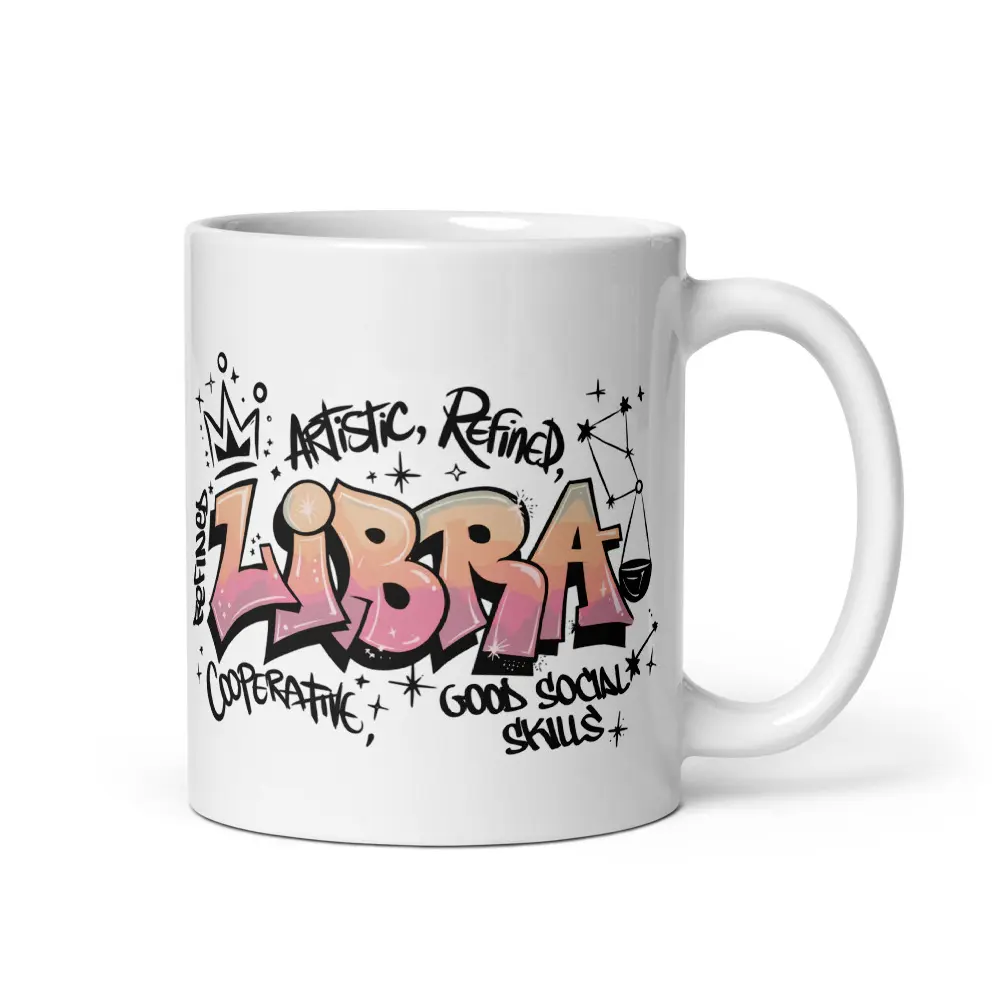 Libra Zodiac Sign Mug - The Perfect Gift For Her or Him