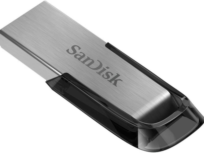 SanDisk 128GB Ultra Flair USB 3.0 Flash Drive USB stick, Memory stick with transfer speeds up to 150 MB/s, Password protection, Durable, Sleek Metal Casing Silver/Black 2