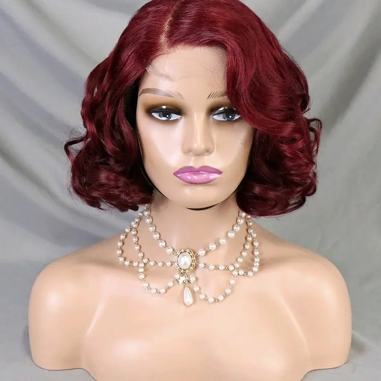 Olivia 13x4 Frontal Human Hair Wig - Natural-Looking Hairline and Versatile Styling Options 1