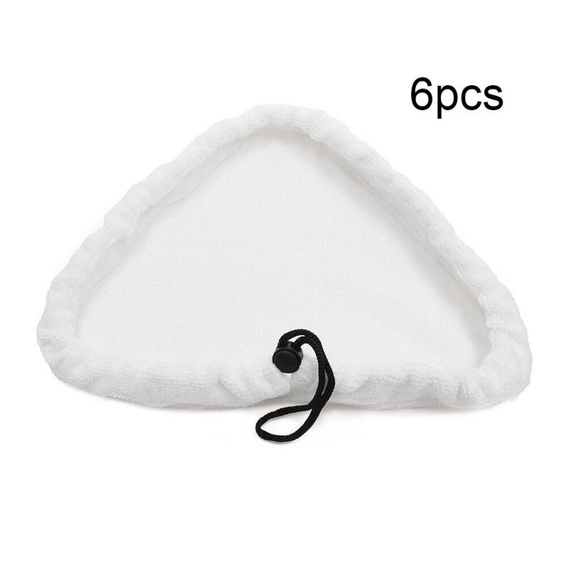 6PCS Steam Mop Pads Reusable Washable Pad For H20 X5 S302 S001 Microfiber Cloth 5