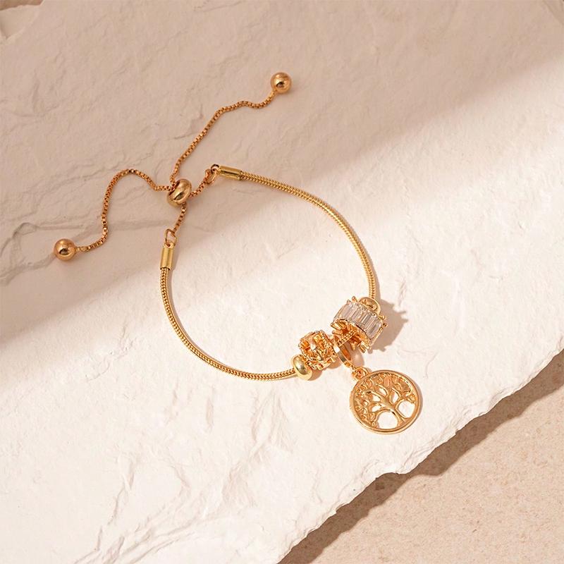 Product Introduction of 2025 Women Geo Charm Bracelet For Daily Valentine's Day 10