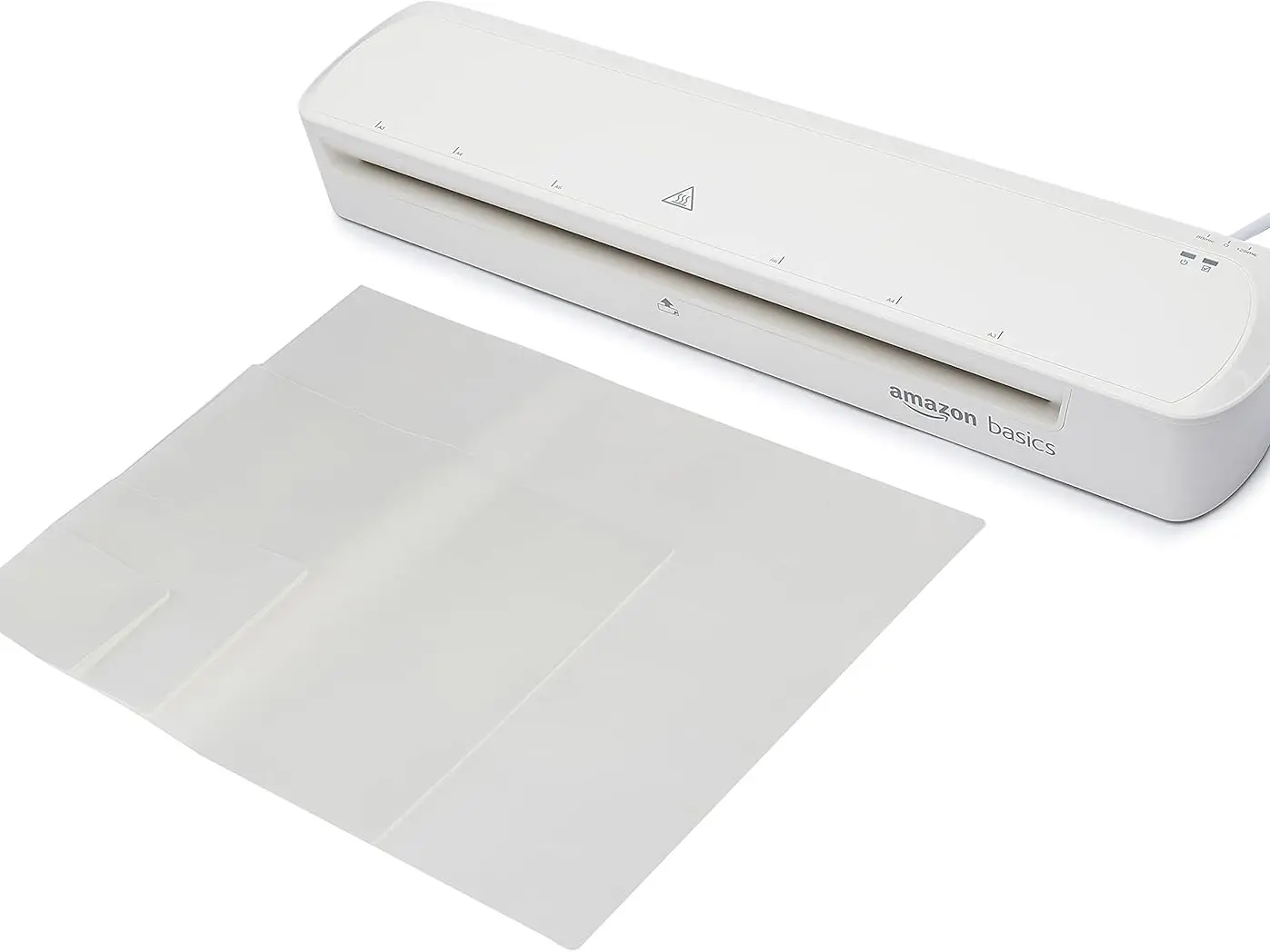 Thermal Laminator, A3 Size, Includes 20 x Laminating Pouches, White