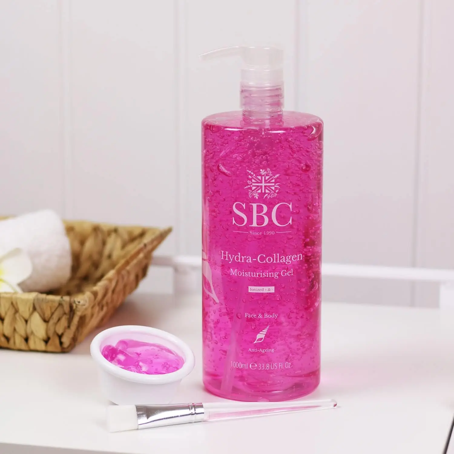 SBC Skincare Hydra-Collagen Moisturising Gel - 1000ml | Anti-Ageing Collagen