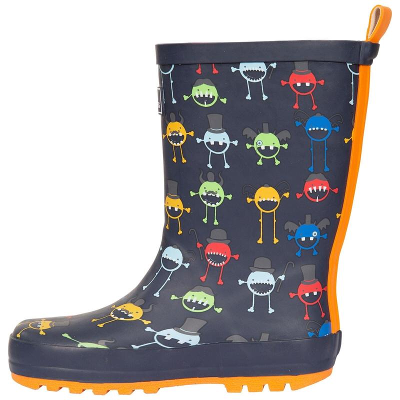 Unisex Kids Printed Waterproof Puddle Wellies 4