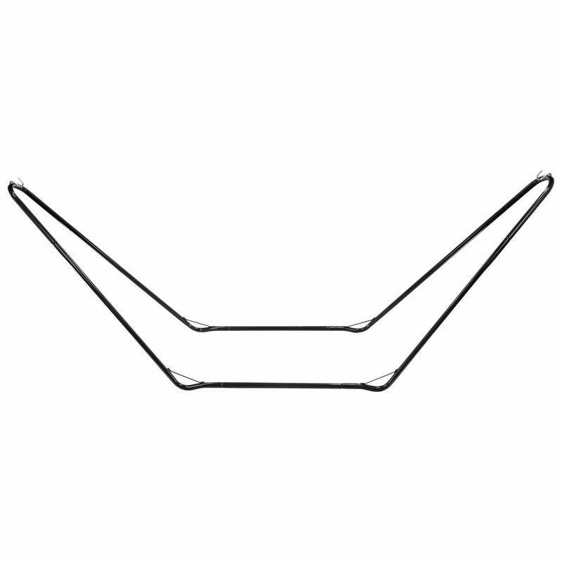 Metal Hammock Stand Frame for Garden and Camping - Stand Only - 300Cm Black 5