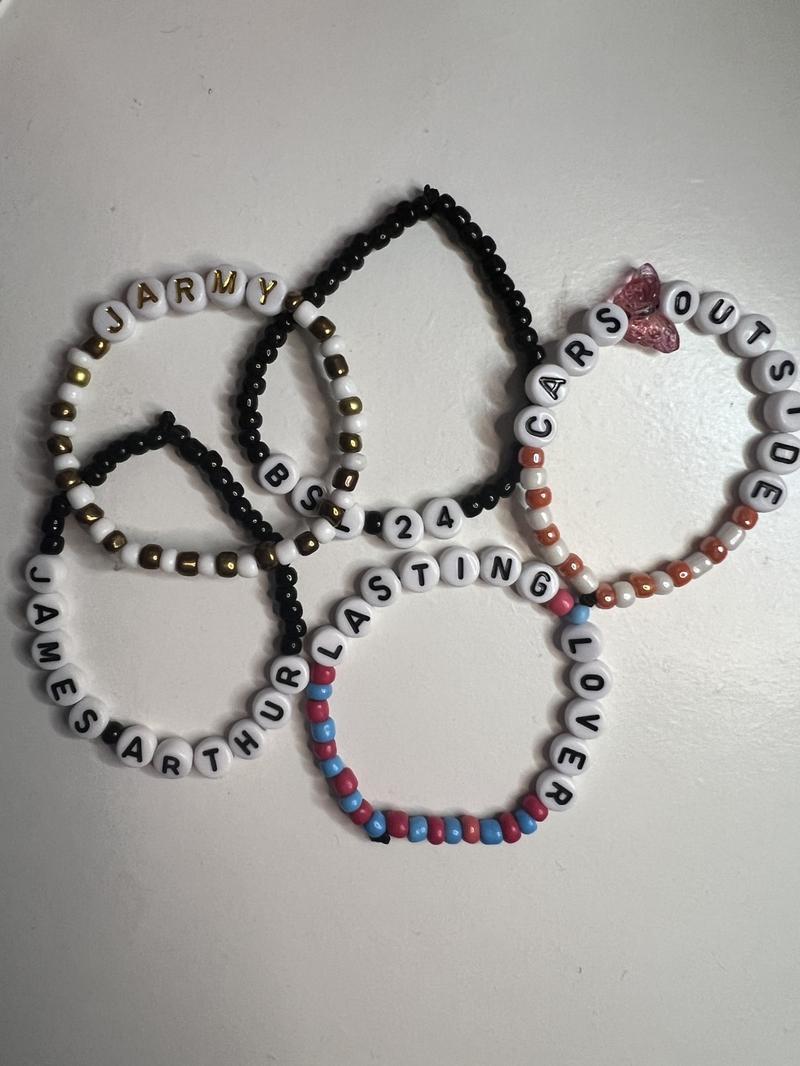 Product Introduction of James Arthur bracelets bsl world tour 24 1