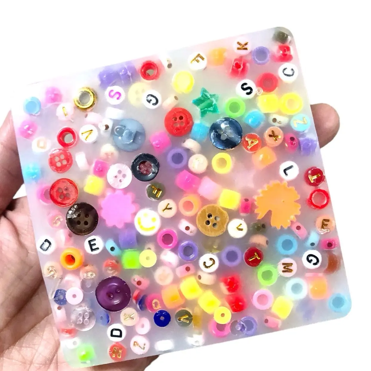 PICKY PAD 'Multi-Square' for Skin Picking, Anxiety Aid, Stress Relief & Fidget obsessed