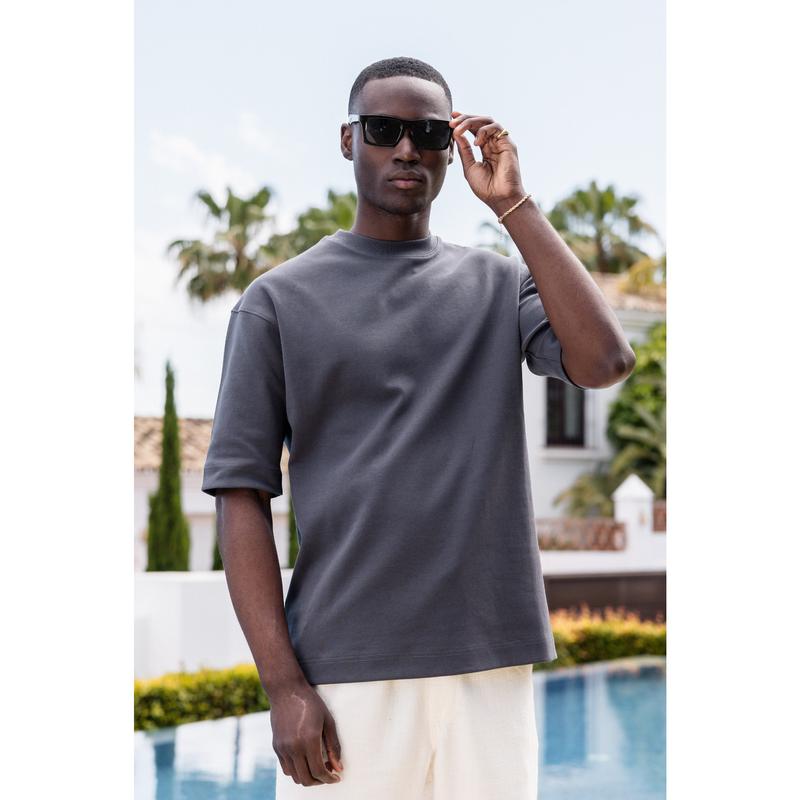 Capo RELAXED T-Shirt - Charcoal 2