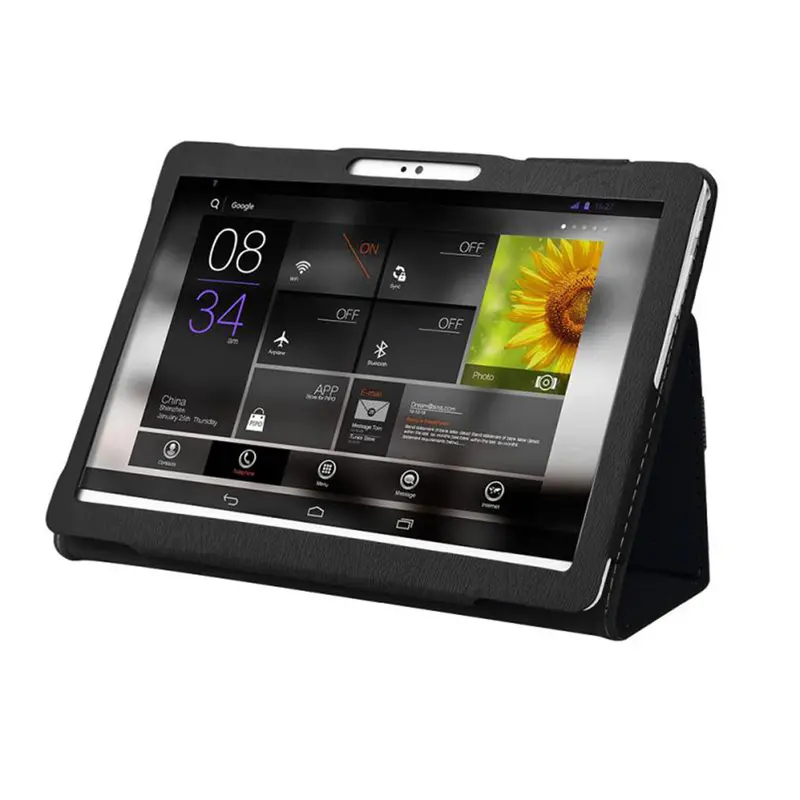 Universal Leather Protective Case Cover Stand For 10/10.1 Inch Android Tablet UK 6
