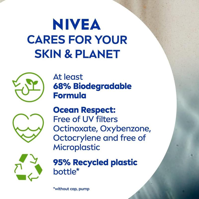 NIVEA SUN Protect & Moisture Sun Spray SPF 50+ (200ml), Moisturising Suncream Spray with Vitamin C and Hyaluron, Immediate UVA/UVB Protection, Fast-Absorbing No White Cast Formula Body Care Sunscreen Lotion Cosmetic 4