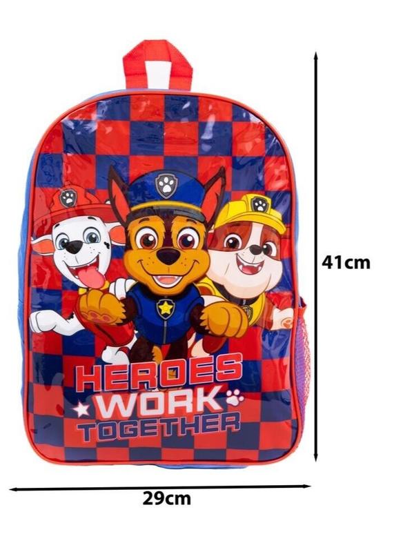 PAW PATROL Large Arch Backpack Kids Rucksack Boys Girls School Bag Gifts 2