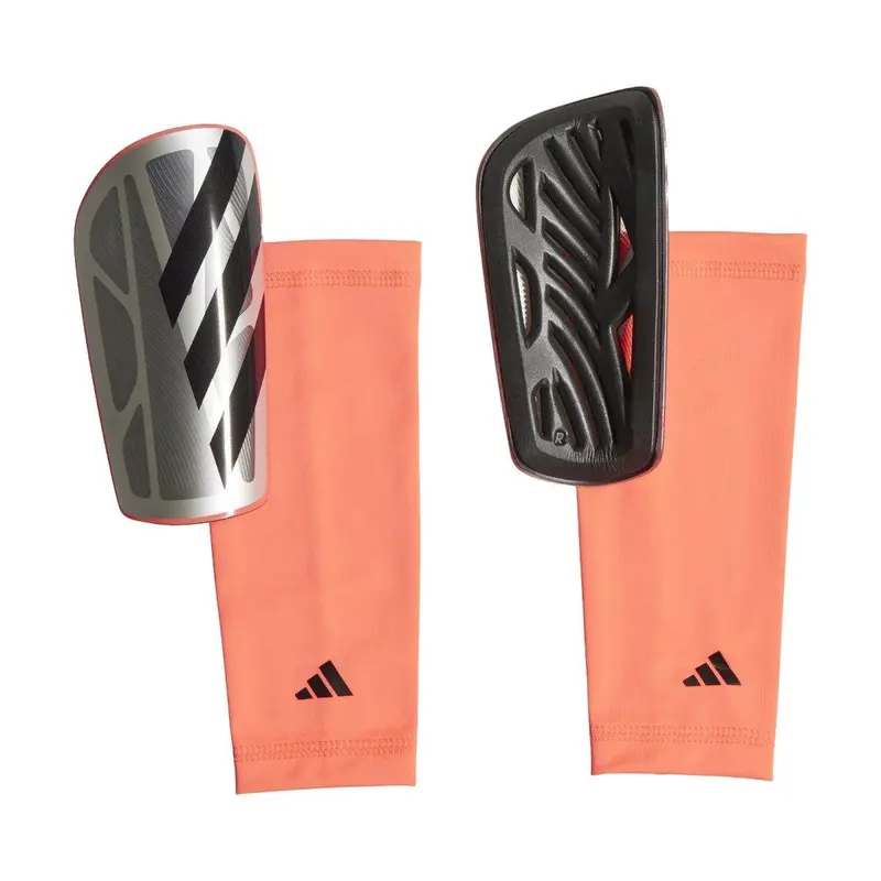 Adidas Tiro League Shin Guards - Platinum/Black/Carbon 2