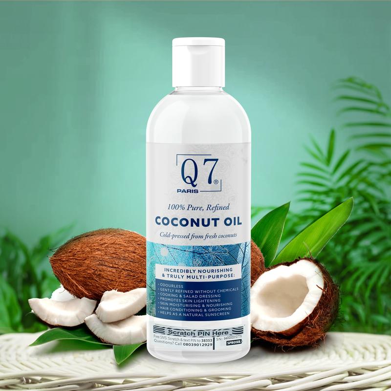 100% Pure, Refined Coconut Oil – Bottled – 250ml Comfort Body Care Moisturizing Nourishing Whitening 1