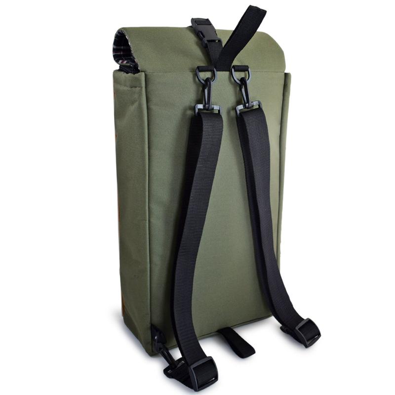 Woodsack Slim Backpack | OLIVE GREEN 6