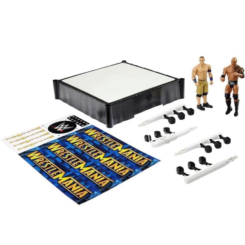 Superstar Ring & Figures Playset - Rock vs John Cena 4
