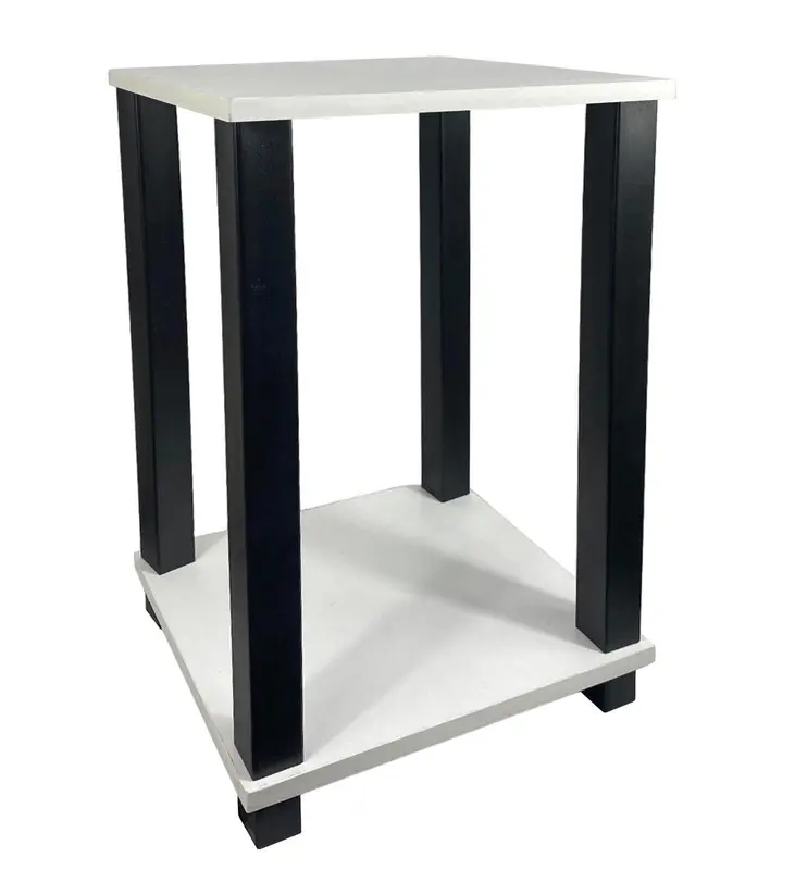 Wooden Top Bedside Side Coffee Table 2 Tier End Table For Bedroom Living room Storage 8