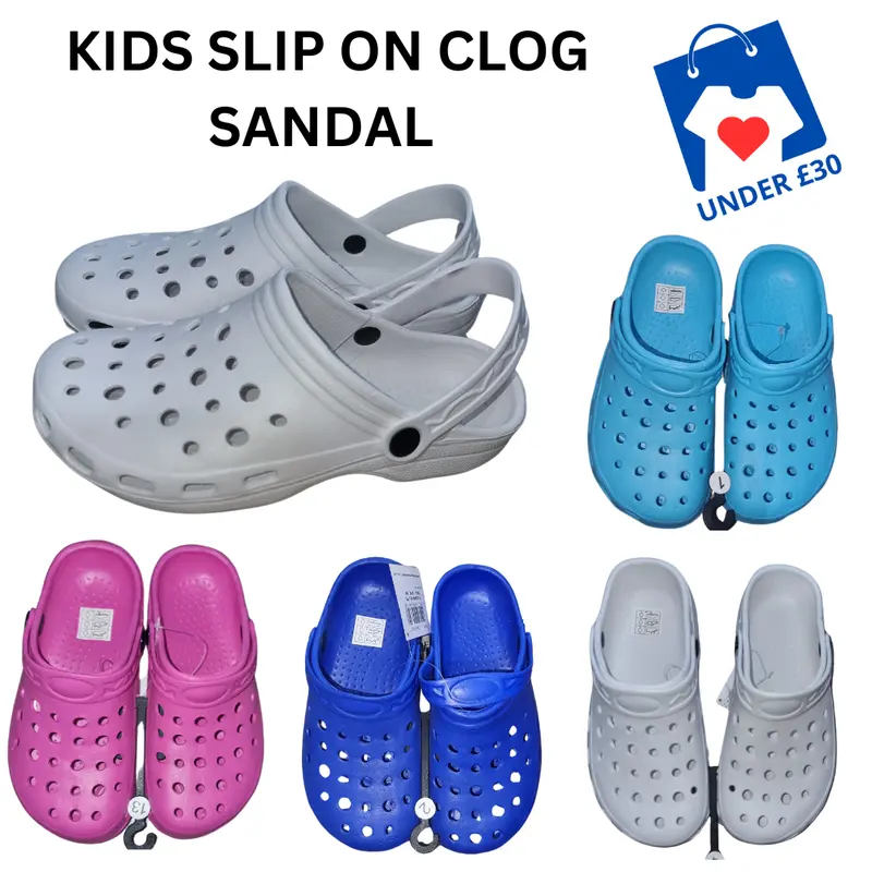Kids Toddler Clogs & Slides - Breathable Mesh Water Shoes For Beach, Pool, Garden, Bathing & Outdoor Play - View #7