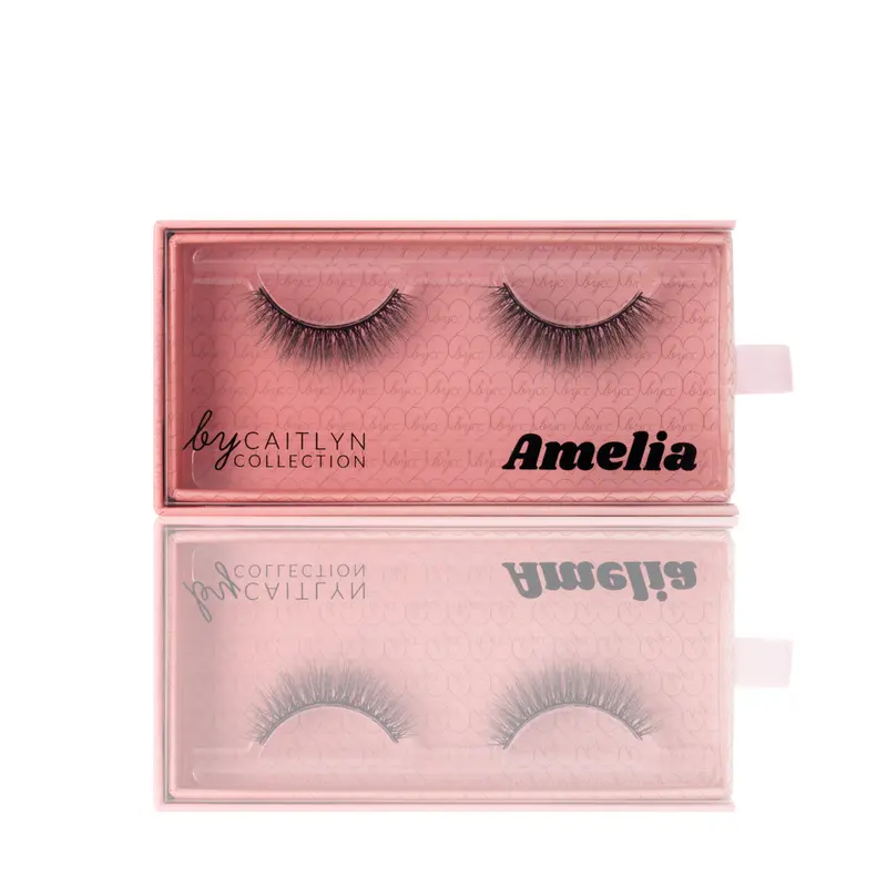 Luxury Vegan Reusable Eye Lashes - By Caitlyn-  Luxury Makeup 1