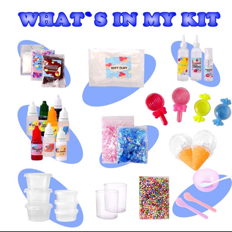 Colourful Sweet Treats Slime Kit for Kids 2