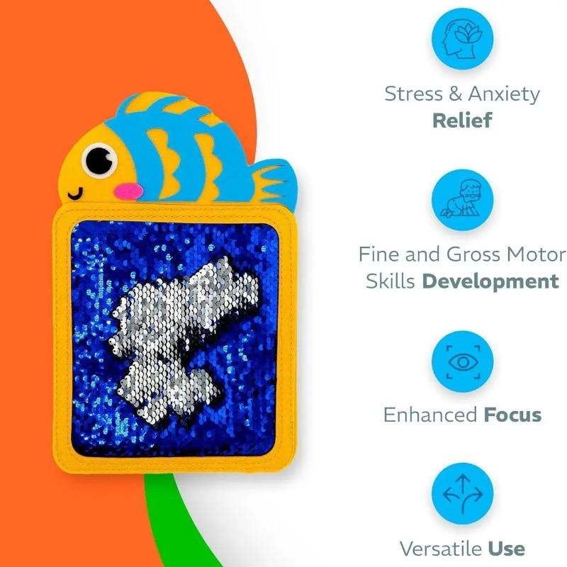 Baby Montessori Sensory Toys Cartoon Animal Cognition Mat Hand-Eye Coordination Education Toy Sensory Tactiles Pad for Autistic 2