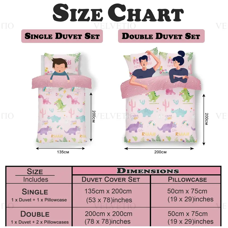 Cutie Suraus Duvet Cover Set, Curtain Or Fitted Sheet Poly Cotton Kids Bedding In Single Size 7