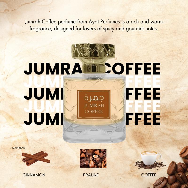 Jumrah & Jumrah Coffee Eau de Parfum 100ml by Ayat Perfumes - Unisex Gourmet Fragrance for All Occasions 4