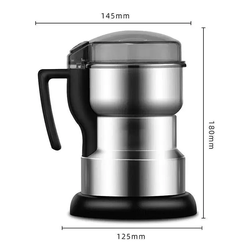 400W Electric Coffee Grinder Grinding Milling Nut Bean Spice Matte Blade Blender 2