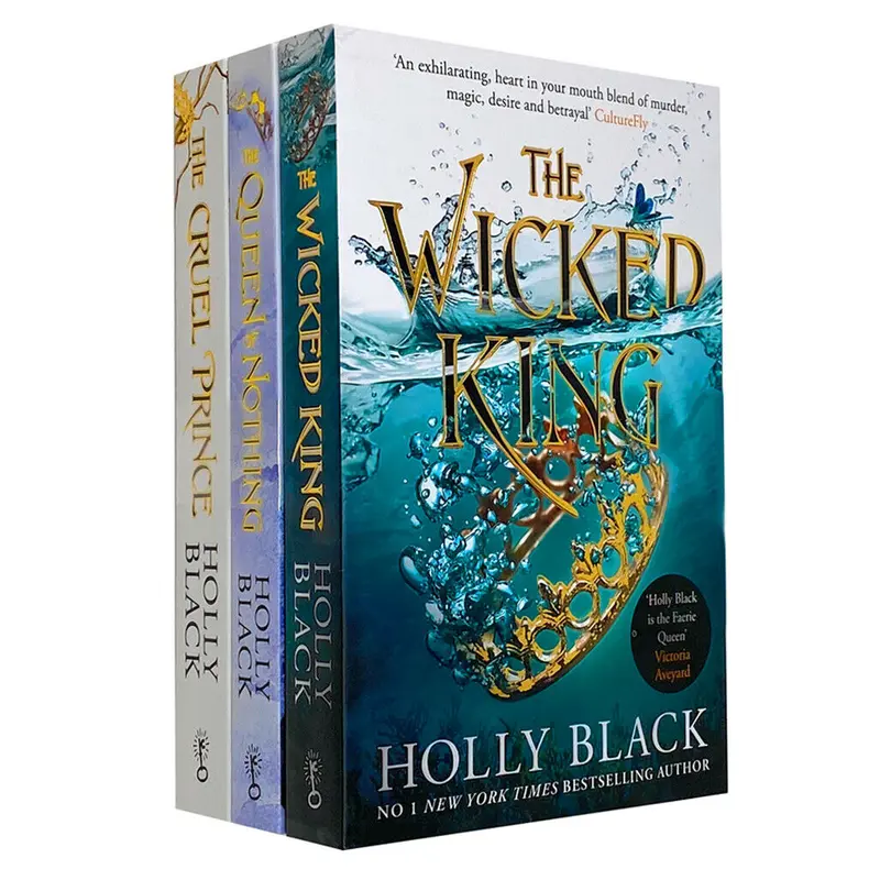 The Folk Of The Air Series 3 Books Collection Set By Holly Black The Cruel Prince The Wicked King, the Queen Of Nothing 0