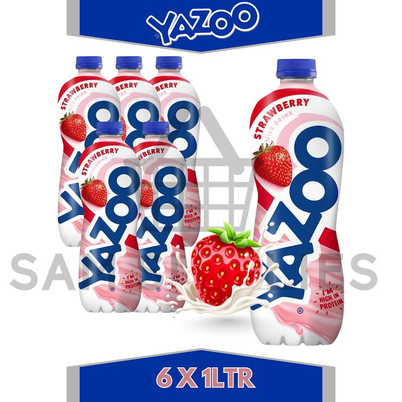 Yazoo Milk Drink All Variety 1LTR X 6 Bulk Pack Beverage 3