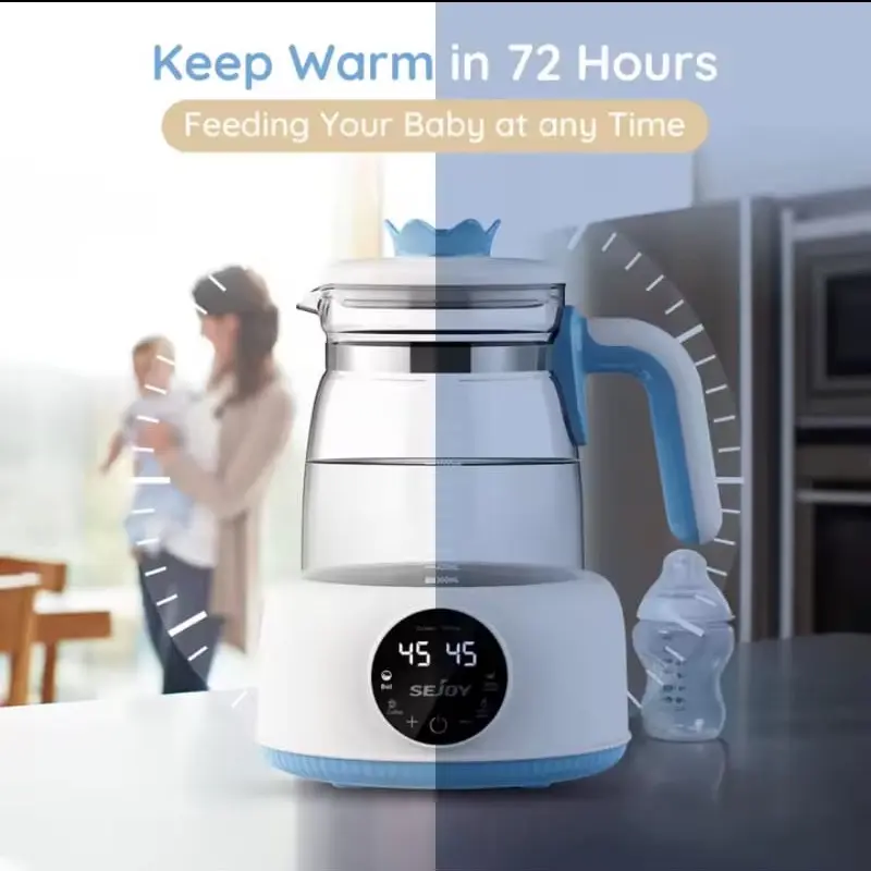 220v Infant Thermostatic Milk Regulator 800W Electric Baby Formula Kettle Automatic Warmer Feeding Bottle 2