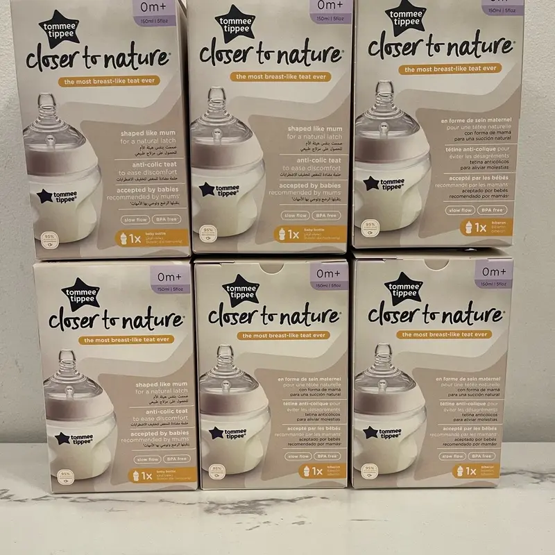 New Tommee Tippee 6x Pack Bottles - 150ml, Never Used 2