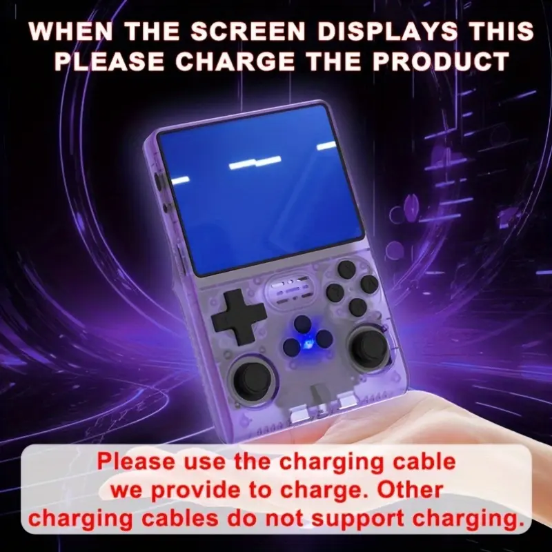 Product Introduction of [Portable Handheld] Mini Retro Console Portable Handheld Game Player - 64G, 3.5-Inch IPS Screen, 7 Colors - For Nostalgic Childhood Memories 3