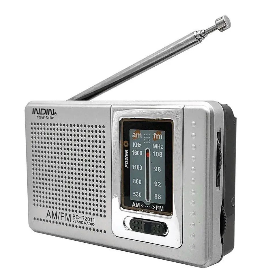 Portable FM/AM Radio Gift Player for Elderly – Compact & Easy-to-Use
