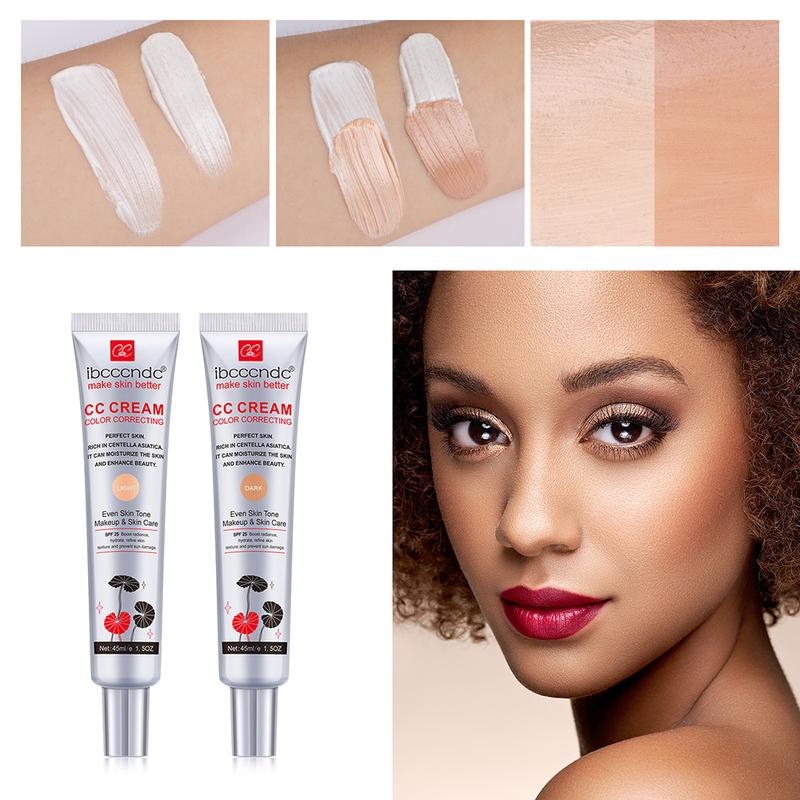 Product Introduction of Moisturizing Correcting CC Cream Waterproof Anti-sweat Makeup Before Concealer Lasting Women Makeup Protect Skin Erborian Make 44