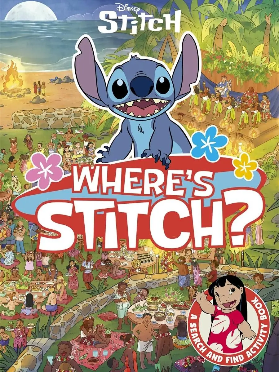 Where's Stitch?: A Disney search-and-find activity book Paperback