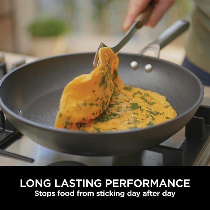 Product Introduction of Premium Cookware Frying Pan - Long Lasting Non-Stick Hard Anodised Aluminium 1