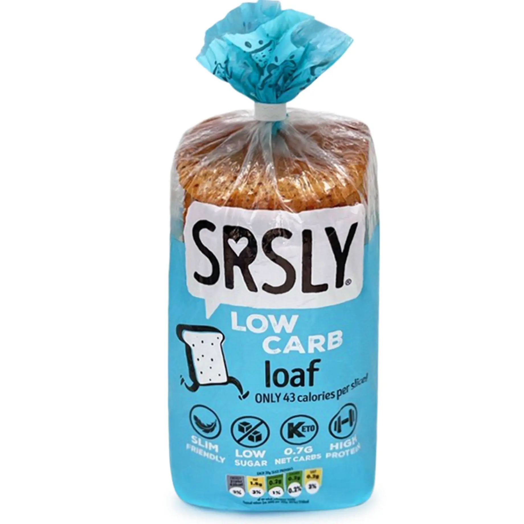 Keto & Low Sliced Bread by SRSLY